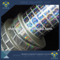 Custom design micro text security holographic label hologram sticker in roll